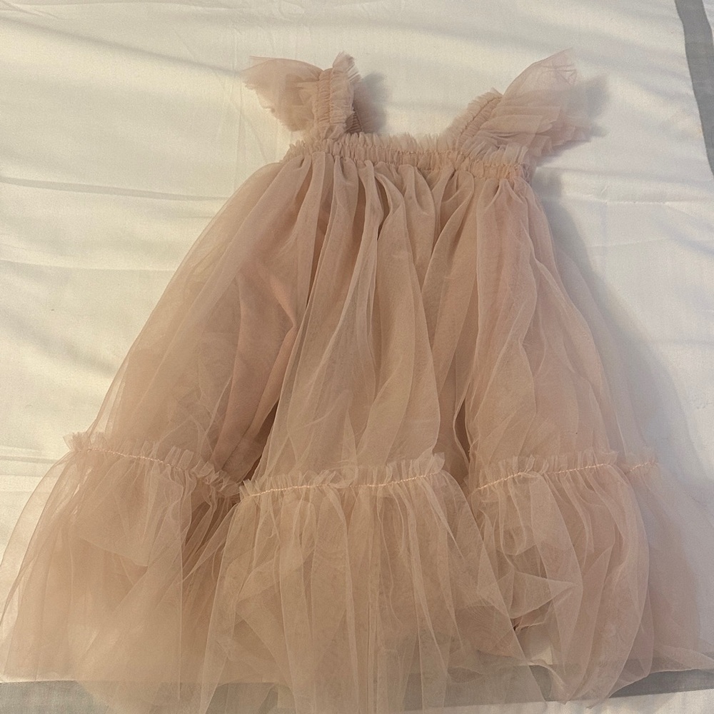 Elegant Pink Tulle Dress